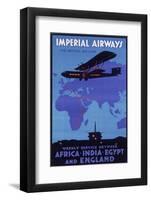 Imperial Airways Poster-null-Framed Photographic Print