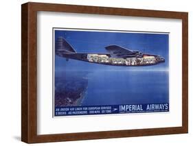 Imperial Airways Poster-null-Framed Photographic Print