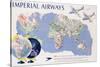 Imperial Airways Poster-James Gardner-Stretched Canvas