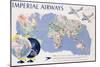 Imperial Airways Poster-James Gardner-Mounted Premium Giclee Print