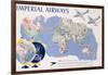 Imperial Airways Poster-James Gardner-Framed Giclee Print