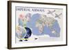 Imperial Airways Poster-James Gardner-Framed Giclee Print