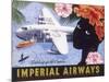 Imperial Airways Speeding Up the Empire-null-Mounted Art Print