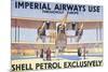 Imperial Airways Use Shell Petrol Exclusively Poster-null-Mounted Giclee Print