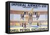 Imperial Airways Use Shell Petrol Exclusively Poster-null-Framed Stretched Canvas