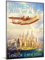 Imperial Airways-The Vintage Collection-Mounted Art Print