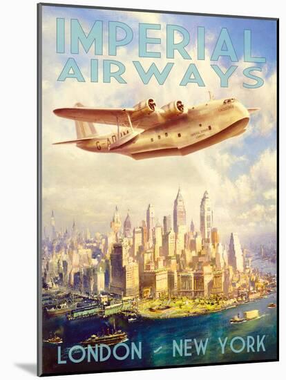 Imperial Airways-The Vintage Collection-Mounted Art Print