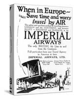 Imperial Airways-null-Stretched Canvas