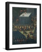 Imperial and Bavarian Army During Battle of White Mountain on 7-8 November 1620-null-Framed Giclee Print