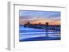 Imperial Beach Pier at Twilight, San Diego, Southern California, USA-Stuart Westmorland-Framed Photographic Print