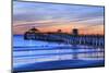 Imperial Beach Pier at Twilight, San Diego, Southern California, USA-Stuart Westmorland-Mounted Photographic Print