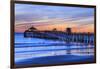 Imperial Beach Pier at Twilight, San Diego, Southern California, USA-Stuart Westmorland-Framed Photographic Print