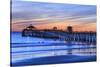 Imperial Beach Pier at Twilight, San Diego, Southern California, USA-Stuart Westmorland-Stretched Canvas