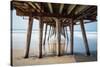 Imperial Beach Pier-Lee Peterson-Stretched Canvas