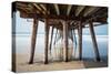 Imperial Beach Pier-Lee Peterson-Stretched Canvas