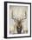 Imperial Bull Elk-Dina Perejogina-Framed Art Print