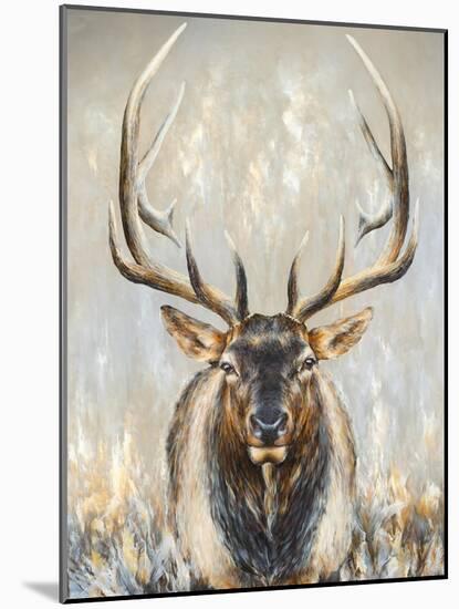 Imperial Bull Elk-Dina Perejogina-Mounted Art Print