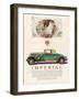 Imperial chrysler, Magazine Advertisement, USA, 1929-null-Framed Giclee Print