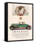 Imperial chrysler, Magazine Advertisement, USA, 1929-null-Framed Stretched Canvas