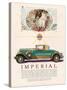 Imperial chrysler, Magazine Advertisement, USA, 1929-null-Stretched Canvas