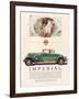 Imperial chrysler, Magazine Advertisement, USA, 1929-null-Framed Giclee Print