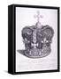 Imperial Crown of State Worn by King George III on His Coronation, 1763-Edward Rooker-Framed Stretched Canvas