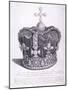 Imperial Crown of State Worn by King George III on His Coronation, 1763-Edward Rooker-Mounted Giclee Print