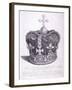 Imperial Crown of State Worn by King George III on His Coronation, 1763-Edward Rooker-Framed Giclee Print