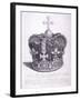 Imperial Crown of State Worn by King George III on His Coronation, 1763-Edward Rooker-Framed Giclee Print