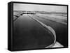 Imperial Dam and All American Canal-null-Framed Stretched Canvas