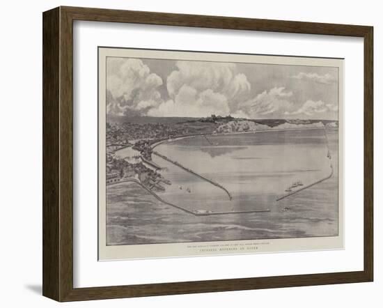 Imperial Defences at Dover-null-Framed Giclee Print