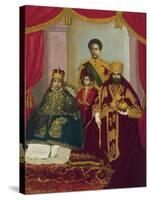 Imperial Family of Haile Selassie I-null-Stretched Canvas