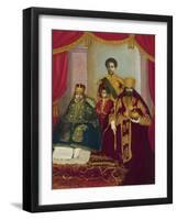 Imperial Family of Haile Selassie I-null-Framed Giclee Print