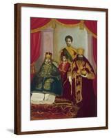 Imperial Family of Haile Selassie I-null-Framed Giclee Print