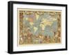 Imperial Federation-Walter Crane-Framed Giclee Print