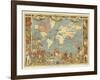 Imperial Federation-Walter Crane-Framed Giclee Print