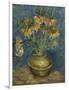 Imperial Fritillaries in a Copper Vase, 1887-Vincent van Gogh-Framed Giclee Print