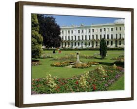 Imperial Gardens and Regency Terrace, Cheltenham, Gloucestershire, England, UK, Europe-Michael Short-Framed Photographic Print