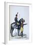 Imperial Gendarmerie of Paris, 1813-A Lemercier-Framed Giclee Print