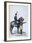 Imperial Gendarmerie of Paris, 1813-A Lemercier-Framed Giclee Print