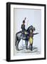 Imperial Gendarmerie of Paris, 1813-A Lemercier-Framed Giclee Print