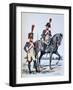 Imperial Gendarmerie of Paris, 1813-A Lemercier-Framed Giclee Print