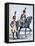 Imperial Gendarmerie of Paris, 1813-A Lemercier-Framed Stretched Canvas