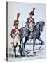 Imperial Gendarmerie of Paris, 1813-A Lemercier-Stretched Canvas