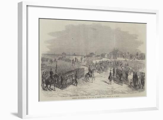 Imperial Head-Quarters at the Camp at Chalons-null-Framed Giclee Print