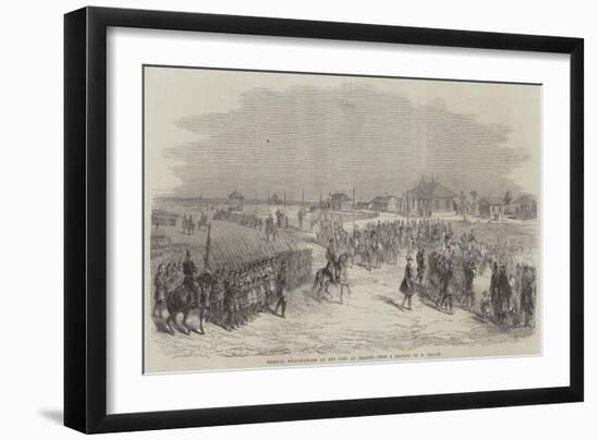 Imperial Head-Quarters at the Camp at Chalons-null-Framed Giclee Print