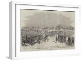 Imperial Head-Quarters at the Camp at Chalons-null-Framed Giclee Print