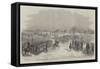 Imperial Head-Quarters at the Camp at Chalons-null-Framed Stretched Canvas