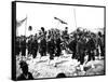 Imperial Japanese Procession, 1900-null-Framed Stretched Canvas