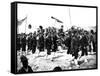 Imperial Japanese Procession, 1900-null-Framed Stretched Canvas